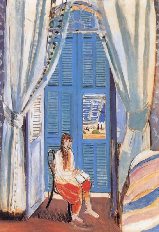 Henri Matisse French window before oil painting image